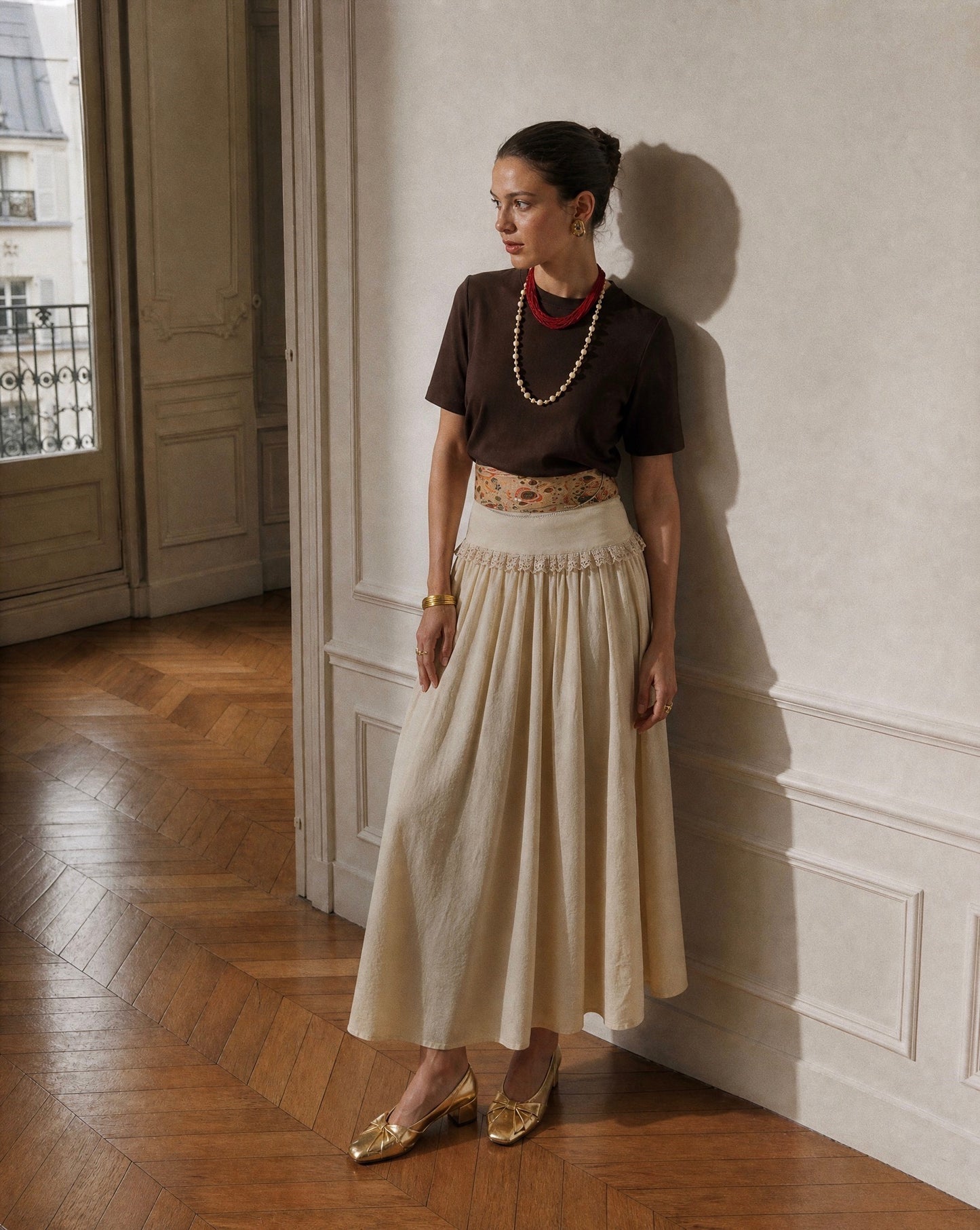 Lamees Midi Skirt